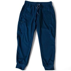 Women Navy  Scrub Jogger Pants